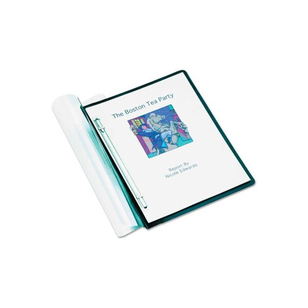 Acco ACCO Plastic Report Cover, Prong Clip, Letter, 3" Capacity